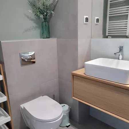 The Harmony Z Duzym Tarasem I Miejscem Do Pracy Zdalnej Apartamento Władysławowo