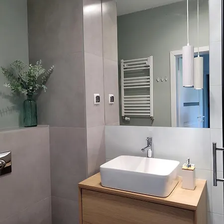 The Harmony Z Duzym Tarasem I Miejscem Do Pracy Zdalnej Apartamento *