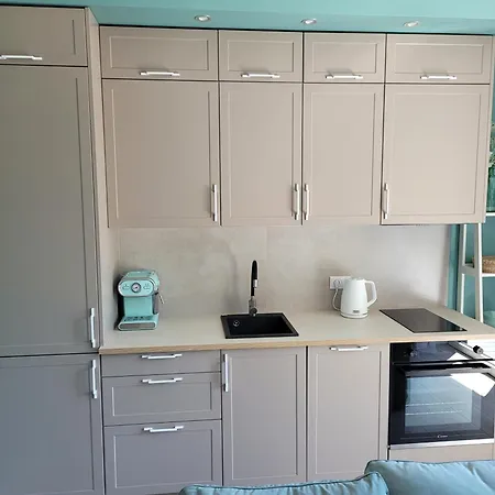 The Harmony Z Duzym Tarasem I Miejscem Do Pracy Zdalnej Apartmán Władysławowo