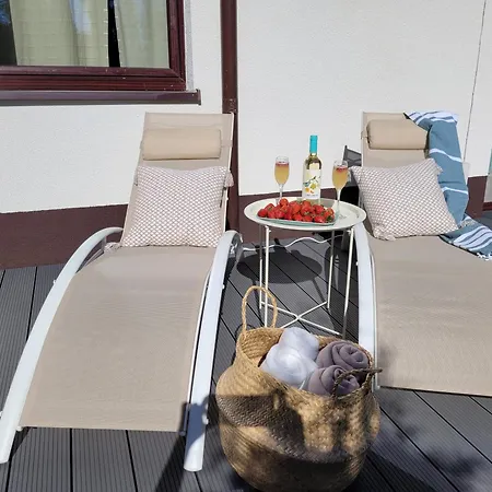 The Harmony Z Duzym Tarasem I Miejscem Do Pracy Zdalnej