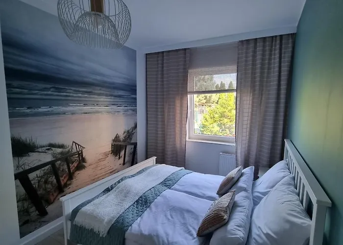 The Harmony Z Duzym Tarasem I Miejscem Do Pracy Zdalnej شقة Władysławowo