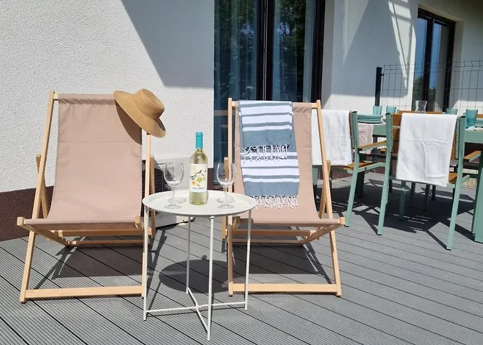 The Harmony Z Duzym Tarasem I Miejscem Do Pracy Zdalnej Διαμέρισμα *