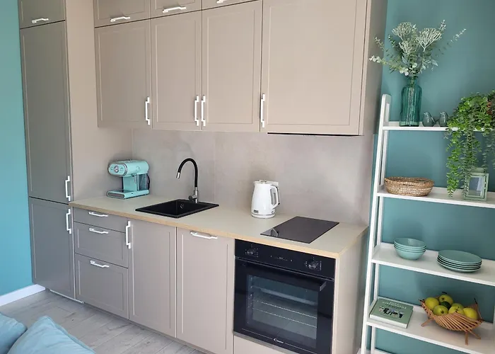 The Harmony Z Duzym Tarasem I Miejscem Do Pracy Zdalnej شقة Władysławowo